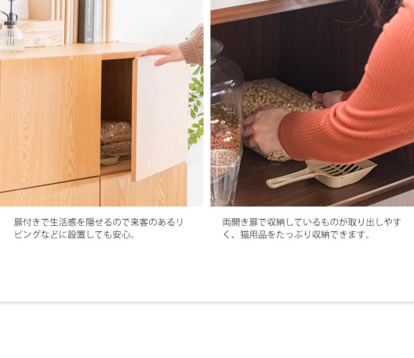 両開き扉